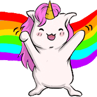 Rainbow Artist Sticker by Ellienka