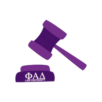Law School Justice Sticker by Phi Alpha Delta Law Fraternity, International