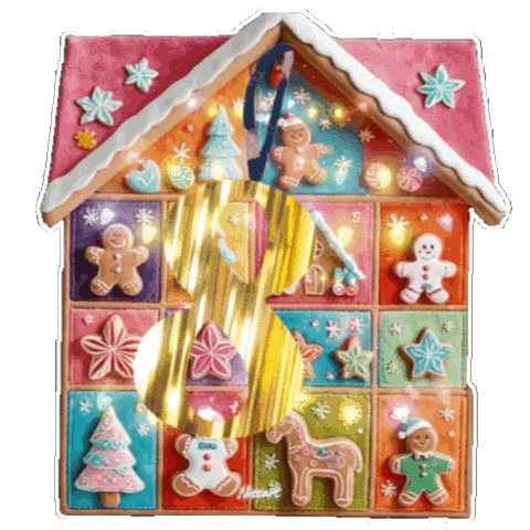 Glow Merry Christmas Sticker