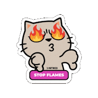 Milan Games Week Cat Sticker by INTRED