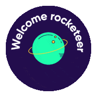 AppsFlyer space welcome rocketeer appsflyer Sticker
