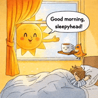 Sleepy Good Morning GIF