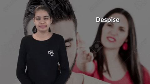 Despise Sign Language GIF by ISL Connect