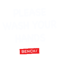Stay Safe Clean Hands Sticker by benchtm