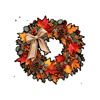 Autumn Leaves Fall Sticker