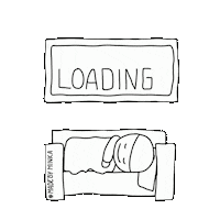 Loading Chilling Sticker
