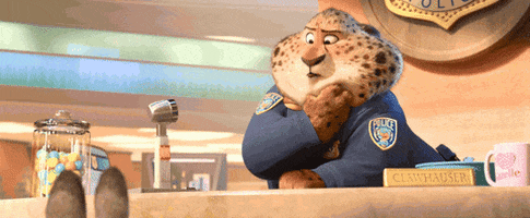 Donut Officer Clawhauser GIF by Disney