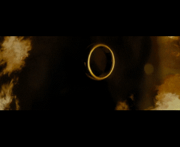 Rudyamon giphyupload ring lord of the rings peter jackson GIF