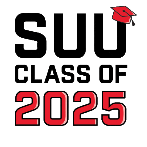 Graduation Suu Sticker by Southern Utah University