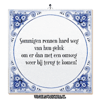 Wijsheid Spreuk Sticker by Tegelspreuken.nl