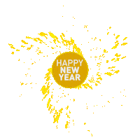 Happy New Year Party Sticker