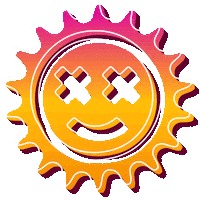 Sun Bicycle Sticker by ofp kommunikation