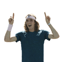 stefanos tsitsipas tennis ball Sticker by Wilson Tennis