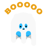 Halloween Ghost Sticker by Bookly