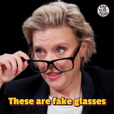 These Are Fake Glasses