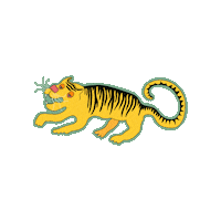 Tiger Jungle Sticker