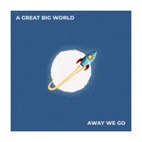 Album Cover Space GIF by A Great Big World
