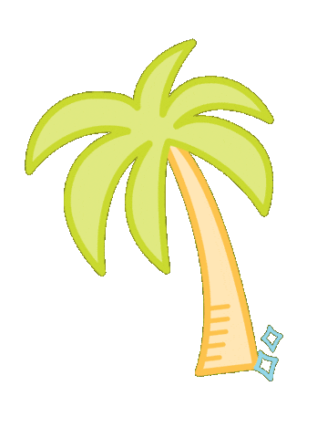 Palm Tree Swimming Sticker by goldfishswimschool