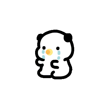 Sad Dog Sticker by GONRYON._.O