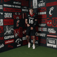 Cincinnati Football Brady GIF by Cincinnati Bearcats