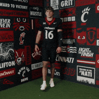 Cincinnati Football Brady GIF by Cincinnati Bearcats
