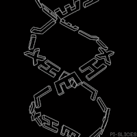 black and white text GIF by Pi-Slices