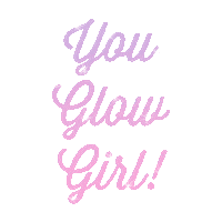 Girl Glow Sticker by Sugarfoot & Co