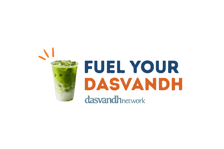 DasvandhNetwork giphyupload donate matcha punjab Sticker