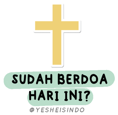 Pray New Video Sticker by yesheis_Indonesia