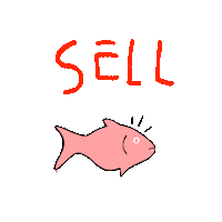 Fish Guccighost Sticker by Trouble Andrew