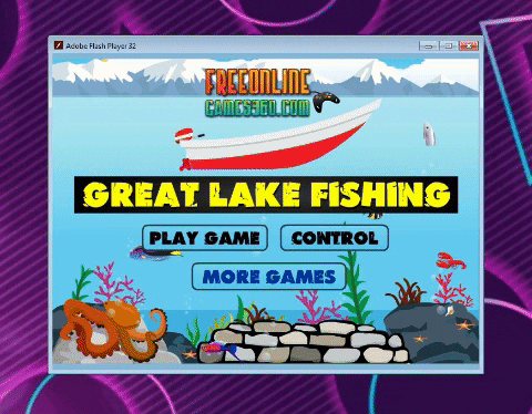 downloadhoy giphygifmaker descargar juego great lake fishing GIF