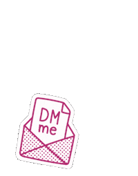 Message Dm Sticker by The Virtual Miracle