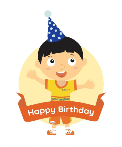 Celebrate Birthday Boy GIF by Eduwis Education