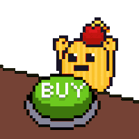 Crypto Bear Sticker by Memeland by 9GAG