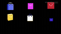 Shopping Bags and Sale Icons Pack
