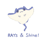 DENRAgos animals good morning morning rise and shine Sticker
