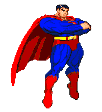 Hero Flying Sticker