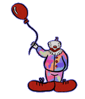 Halloween Clown Sticker