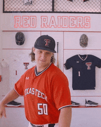 Drew Woodcox GIF by Texas Tech Baseball