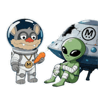 Happy Area 51 Sticker