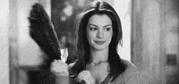 happy black and white GIF