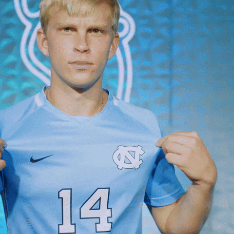 University Of North Carolina Soccer GIF by UNC Tar Heels
