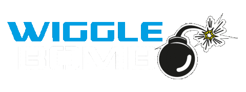 Wiggle Bomb Sticker by Chasebaits