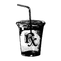 rxcoffeeapothecary coffee rx chemex v60 Sticker