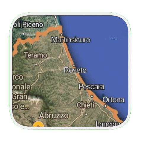 supabruzzocoastline sup abruzzo standuppaddle stand up paddle Sticker