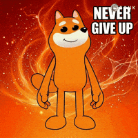 Never Give Up Nodding GIF by BONK
