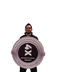 University Of Twente Ut Sticker by Novel-T