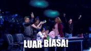 Standing Ovation Applause GIF by Indonesian Idol