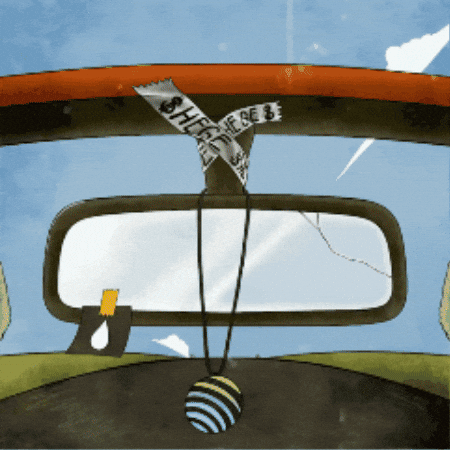 Road Trip Sticker GIF by HegeCoin