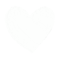White Heart Love Sticker